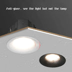 LED Recessed Downlight Epistar CRI 98+ 110lm/W 3-Beam 24-36-55° Dimmable AC 90-260V 5-Year