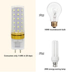 G12 LED Corn Bulb 10W 15W 20W Epistar SMD2835 360° Warm Natural Cool White AC 100-240V PC