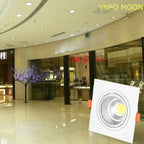Dimmable Square COB LED Recessed Downlight 5W 7W 10W 12W 15W 20W Anti-Glare 85-265V