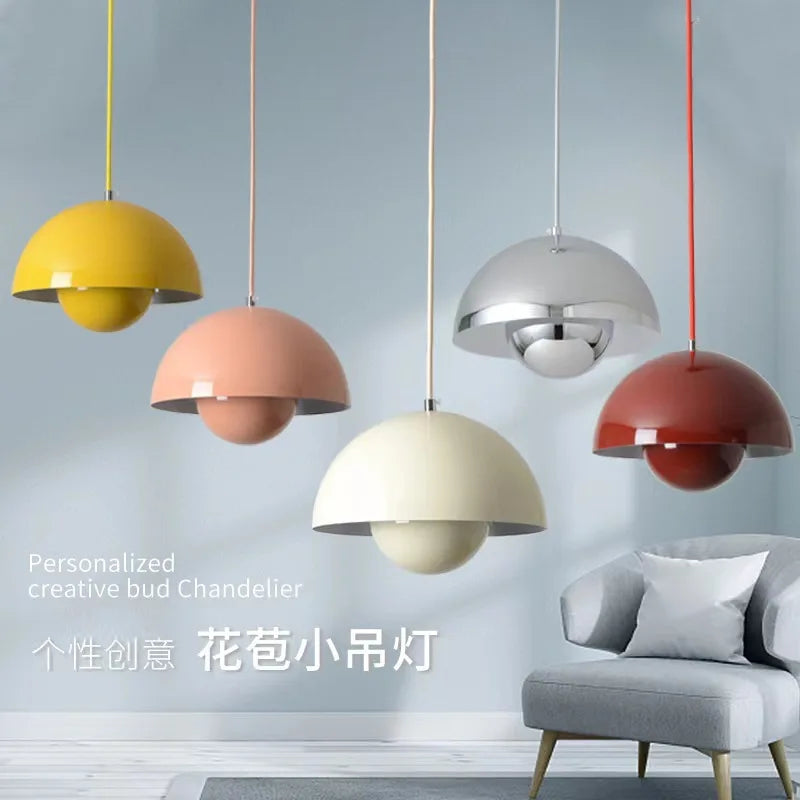 Modern E27 Metal Pendant Hanging Ceiling Light