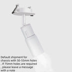 Zoom track spotlight can focus light from 10 ° -60 °, freely adjust aperture size, bar restaurant atmosphere spotlight