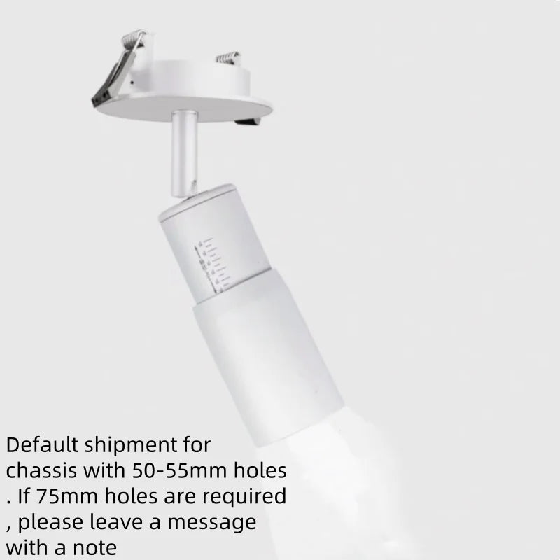 Zoom track spotlight can focus light from 10 ° -60 °, freely adjust aperture size, bar restaurant atmosphere spotlight