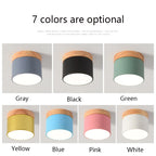 Dimmable Surface-Mounted LED Downlight 5W-15W CRI 85+ 95-110lm/W AC 110-220V 7-Color Options