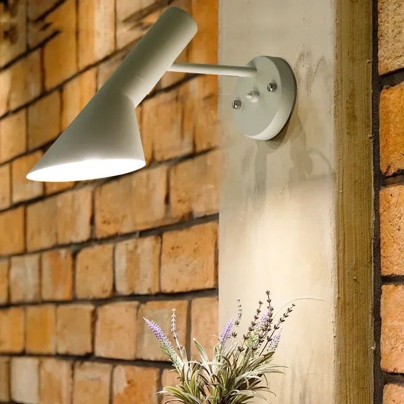 Nordic AJ Style LED Floor Lamp Metal Iron Painted Button Switch E26 Single Head AC 90-260V Living Room Foyer 21 to 30W