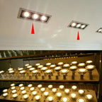AR111 QR111 COB LED Spotlight 10W 15W G53 GU10 CRI 90+ 90-100lm/W 60° Dimmable AC 85-265V