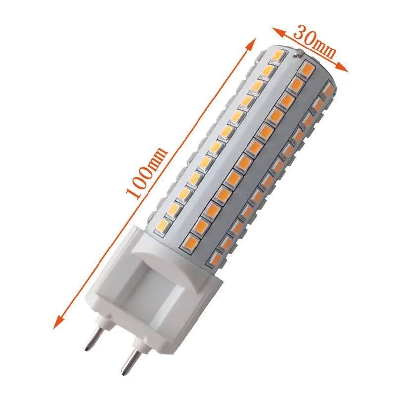 G12 LED Corn Bulb 10W 15W SMD 2835 Epistar 360 Degree CRI 80 AC 85-265V Warm White Neutral White Cool White Halogen Replacement