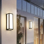IP65 LED Outdoor Wall Lamp 18W 30W 50W Warm White Iron Motion Sensor AC 110-240V Porch Balcony Garden Security Wall Light