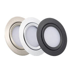 Ultra-Thin Mini LED Recessed Spotlight 3W 5W DC12V 24V 304 Stainless Steel PWM Dimmable IP65