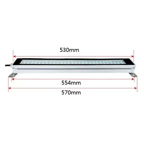 LED Flood Light IP67 Black Shell AC 110-220V DC 24-36V Outdoor Wall Garden Spotlight