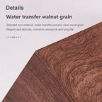 Nordic Wood Grain LED Wall Sconce G9 Single Head Up and Down Iron Dimmable Remote Control 3000K to 6500K AC 110-220V Bedroom Living Room