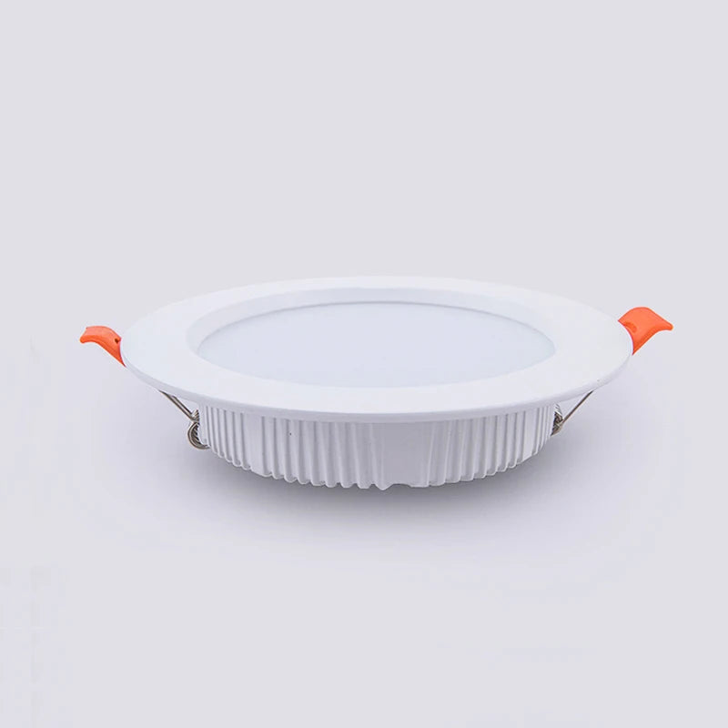 LED Recessed Downlight 5W 7W 9W 12W 15W 18W Lathe Aluminum 85 to 95 lm/W AC 110V or 200-240V Warm White Natural White Cool White 10 Pack