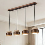 Modern Minimalist Natural Stone E26 E27 Pendant Lamp White Gray Through-Carved AC 90-260V