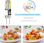 G4 LED Corn Bulb 2W 3W 5W 9W 12W 15W Silicone 360-Degree AC DC 12V 220V 10 Pack