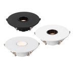 Ultra Thin CREE LED Recessed Spotlight 3W 5W 7W 3 8 or 15 Degree Narrow Beam Die Cast Aluminum CRI 90 Dimmable AC 85-265V Foyer Dining