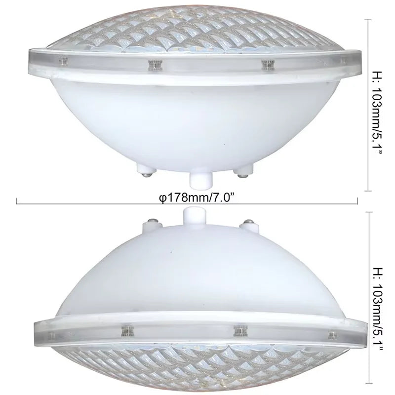 PAR56 LED Swimming Pool Underwater Light 18W 25W 35W 45W IP68 AC 12V RGB Remote