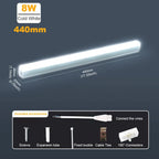T5 LED Tube Light 10W 440mm 575mm 240° Cool White AC 121-240V Ceiling Kitchen Garage