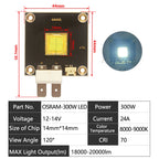 OSRAM High-Power LED Chip 40W 60W 80W 150W 200W 300W 400W Cold White 7000-9000K Copper