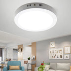 Ultra-Thin LED Surface Ceiling Light 10W 15W 20W 30W Square Round CRI 90+ AC 90-265V
