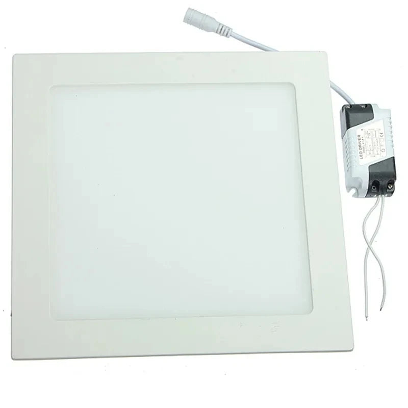 Ultra-Thin LED Recessed Panel Downlight 3W 4W 6W 9W 12W 15W 25W Dimmable 85-265V