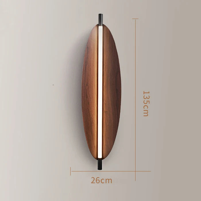 Japanese Wabi-Sabi LED Pendant Chandelier Wood Grain Iron E26 AC 90-260V Living Room Kitchen Bar