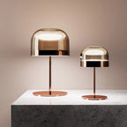 Post-Modern Italian Style Glass Table Lamp Iron Touch Switch AC 100-240V 3-5m² Bedroom