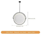 Nordic Fabric Pendant Light Creative Art Dining Table Restaurant Iron Polished Chrome 90-260V