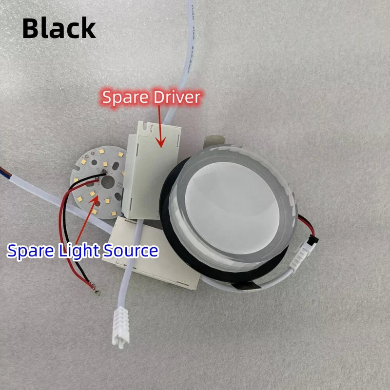 Led Downlight Ceiling Spot Lamp 5W 7W 9W 12W Dimmable AC110V 220V Recessed Indoor Lighting Living Room Bedroom