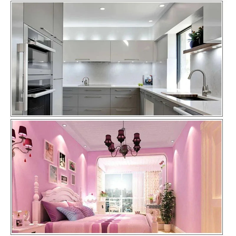 Ultra-Thin DC 12V 24V LED Recessed Spotlight 3W IP65 Waterproof 304 Stainless Steel 55mm