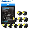 T3 T4.2 T4.7 LED Dashboard Bulb SMD3030 1W 100lm Canbus DC 12V 6 Colors 10-Pack