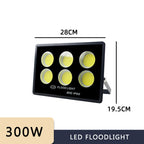 IP66 LED Flood Light 100W 200W 300W 400W 500W AC 110-240V Outdoor Wall Street Spotlight
