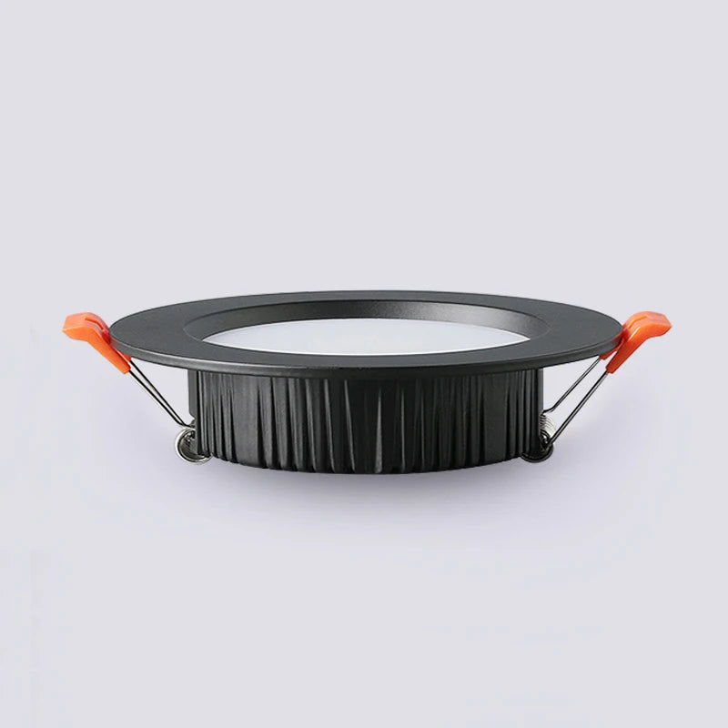 LED Recessed Downlight 5W 7W 9W 12W 15W 18W Lathe Aluminum 85 to 95 lm/W AC 110V or 200-240V Warm White Natural White Cool White 10 Pack