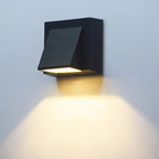 IP65 Waterproof Outdoor LED Wall Light 5W Aluminum Black 85-265V Garden Balcony Sconce