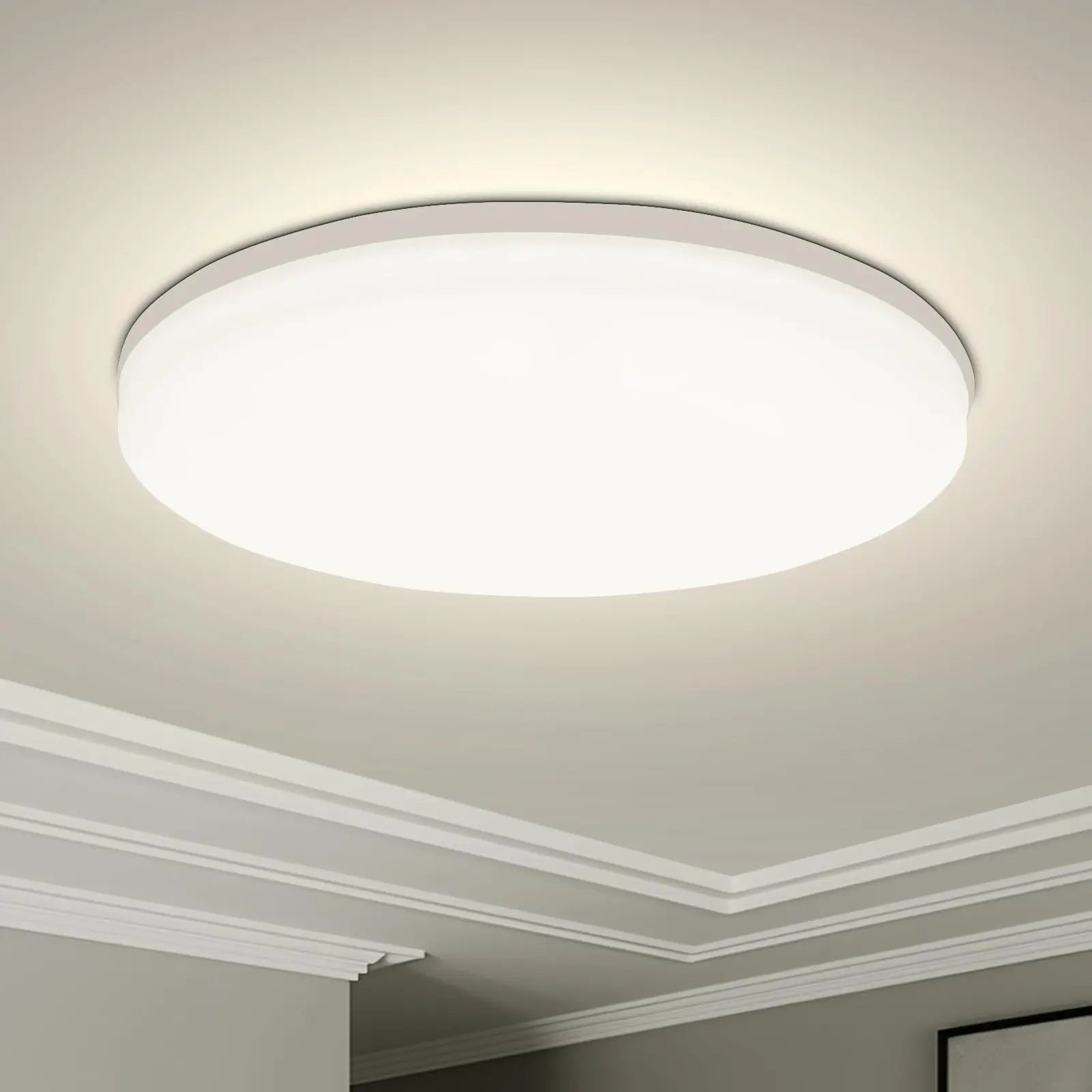Round LED Ceiling Light Surface Mount 18W 24W 36W 48W Modern Ultra-Thin Indoor