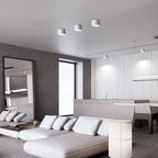 LED Surface Mounted Downlight 7W 10W Aluminum No Cut Hole Required AC 90-260V 90mm x 65mm Living Room Bedroom White Black